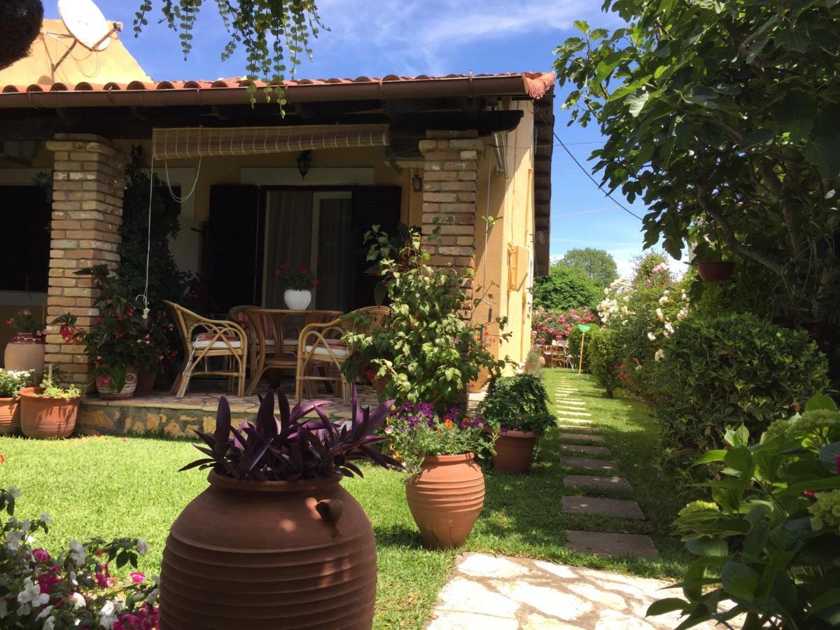 Villa Tina Country Beach Apartments Acharavi  Exterior foto